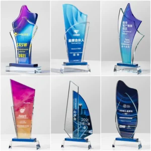 Crystal trophy production to make antiepidemic souvenirs football and basketball graduation season medals outstanding employee trophies factory direct delivery