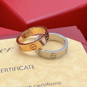 P40KJ008 rose goldKJ007 silverSize No 6 No 7 No 8Cartie latest modeltwocolor glossy ring consistent ZP brass material very photogenic The design is very special and worth buyingHighend handmade workshop series