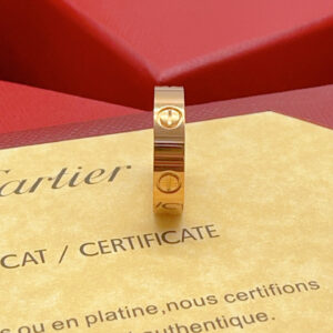 P40KJ008Size No 6 No 7 No 8Cartie latest modelrose gold glossy ring consistent ZP brass material very photogenic The design is very special and worth buyingHighend handmade workshop series