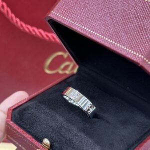Wide 3 diamond ring DP